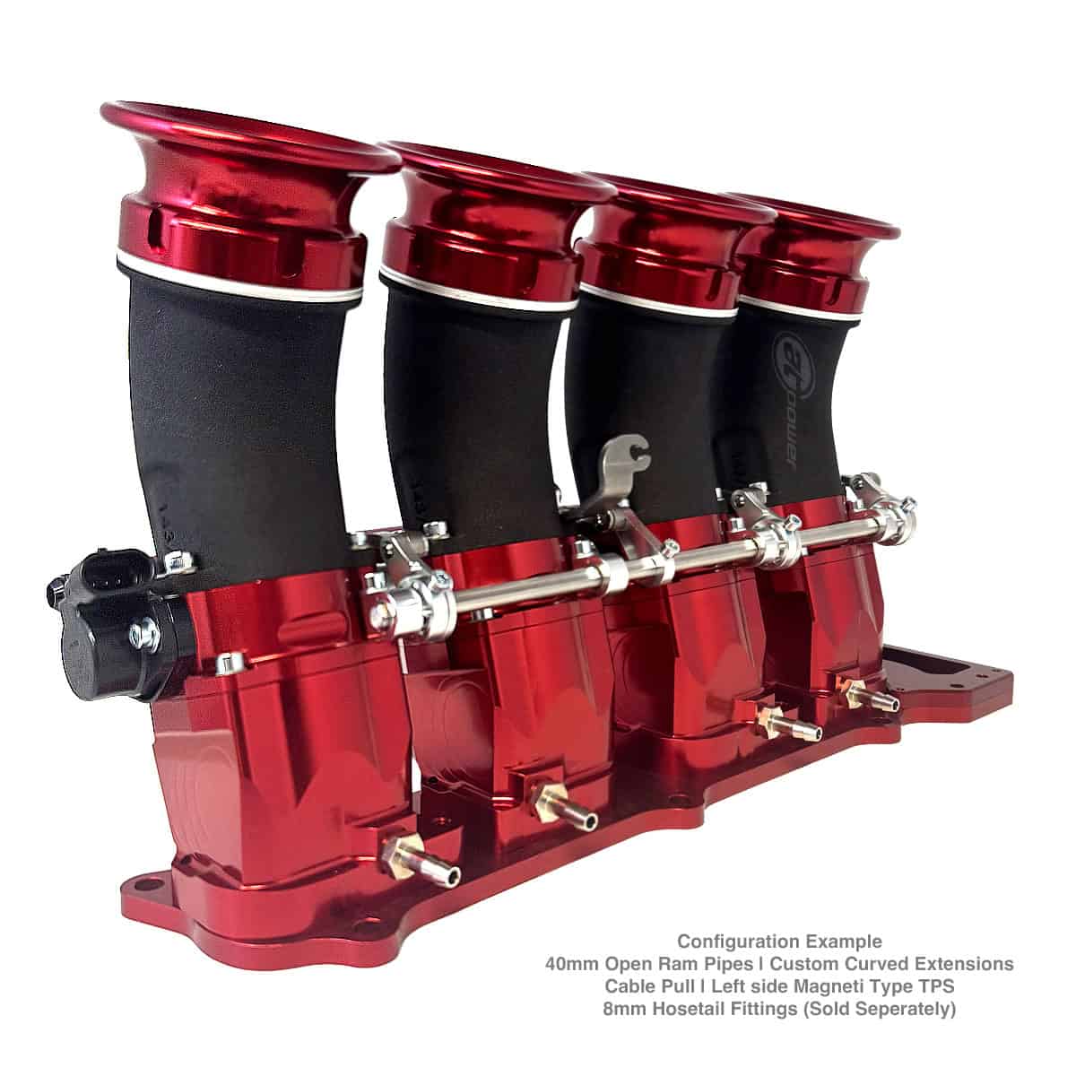 Customise Honda K20A/K24 DC5/EP3 50/55mm EFI Throttle Bodies - Electric Water Pump Required