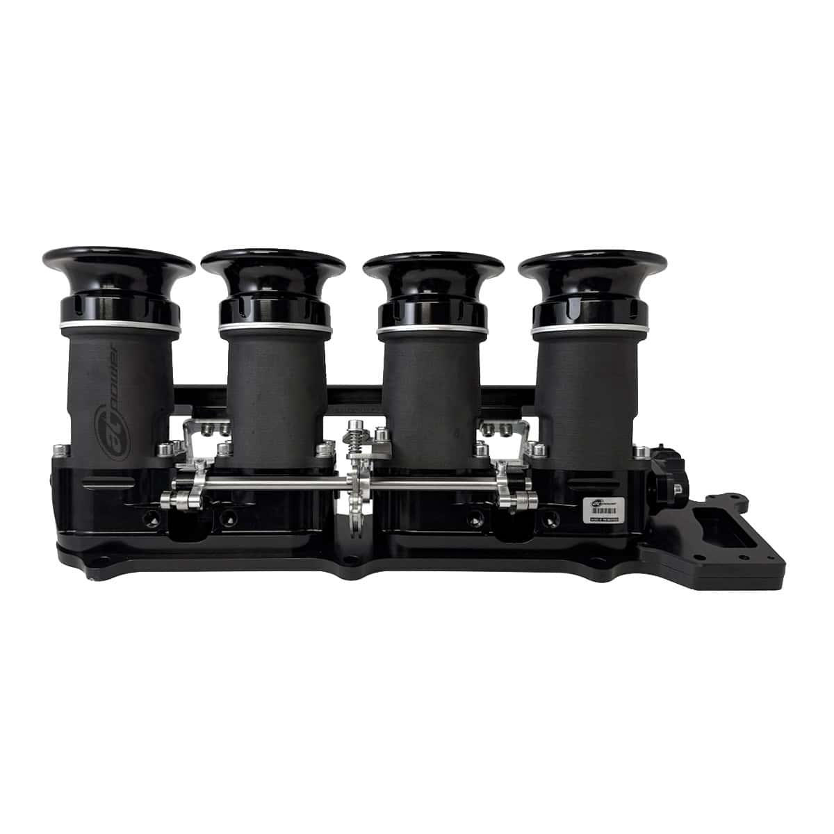 Silver Honda K20A/K24 DC5/EP3 45mm EFI Throttle Bodies Silver - Electric Water Pump Required
