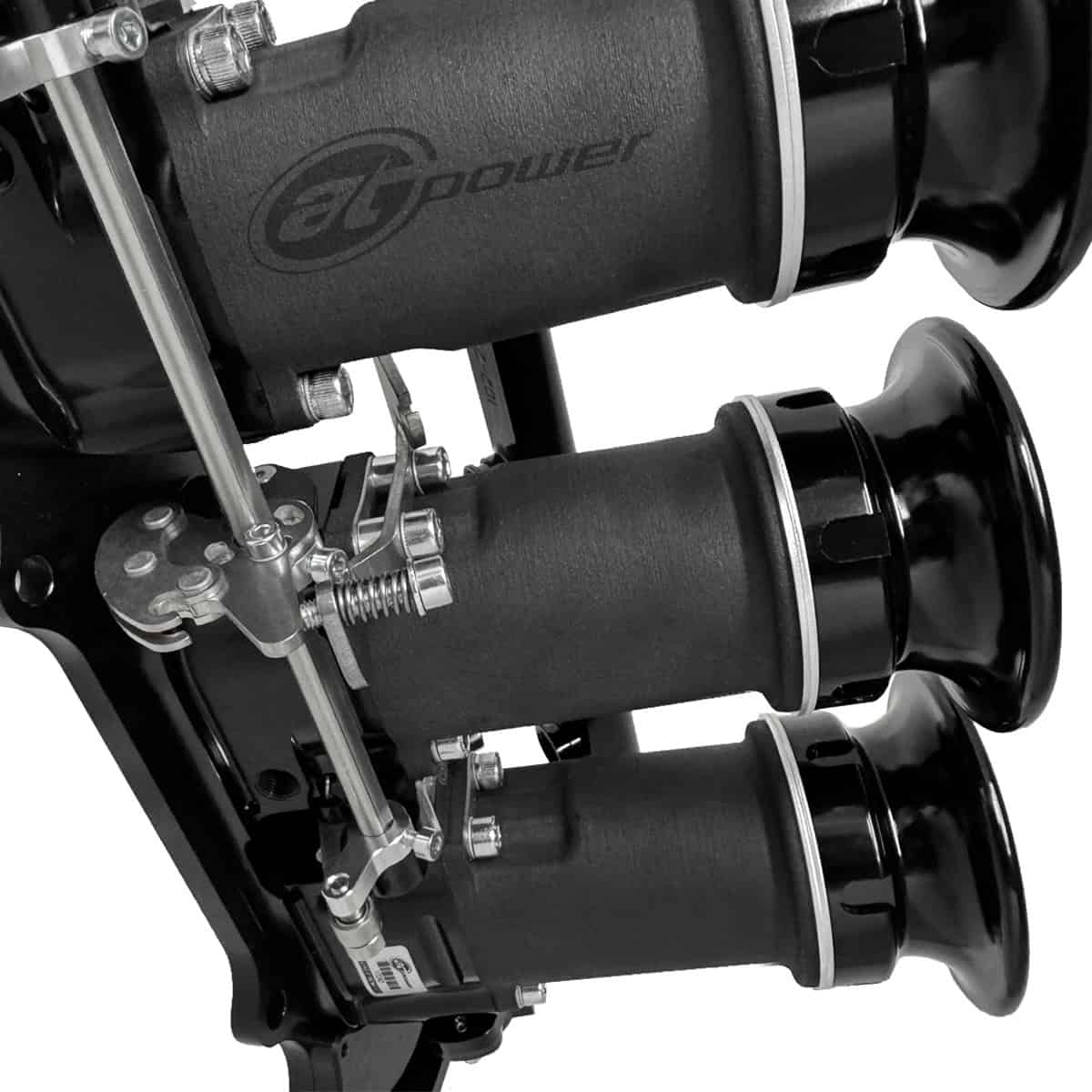 Customise Honda K20A/K24 DC5/EP3 45mm EFI Throttle Bodies - For use with OEM water pump & Fuel Rail