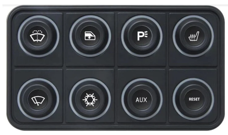 Ecumaster 8 Key Canbus Keyboard