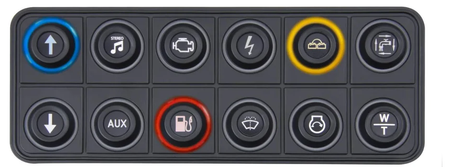 Ecumaster 12 Key Canbus Keyboard