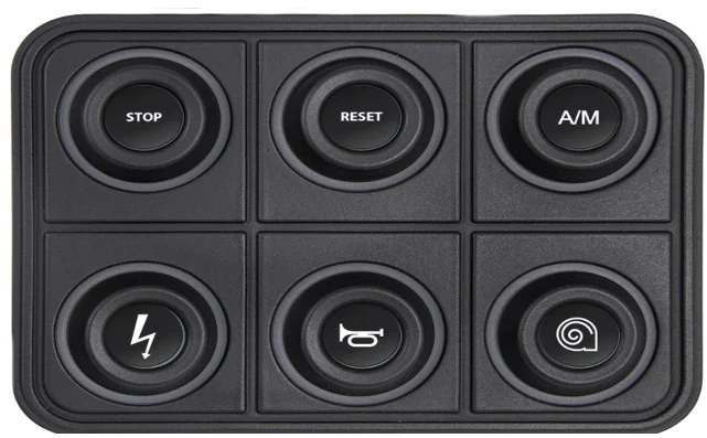 Ecumaster 6 Key Canbus Keyboard