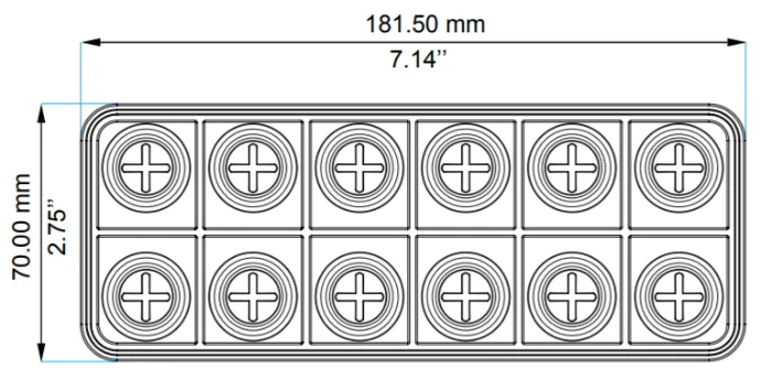 Ecumaster 12 Key Canbus Keyboard