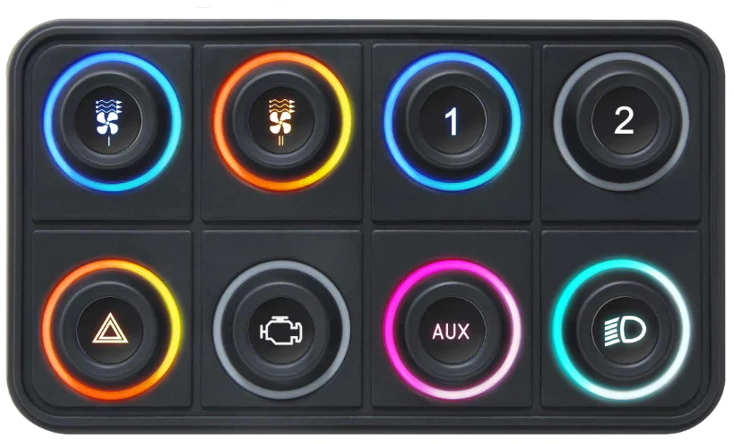 Ecumaster 8 Key Canbus Keyboard