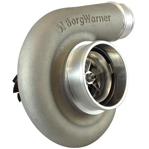 Funk Motorsport Borgwarner S364 SXE turbo blanket wrapped around a turbocharger, insulating and protecting the turbo.