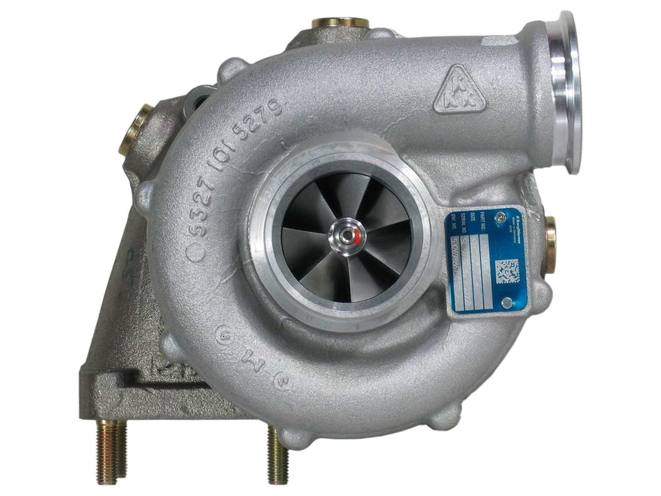 Funk Motorsport Borg Warner KKK K26 turbo blanket wrapped around a turbocharger for heat insulation and protection.