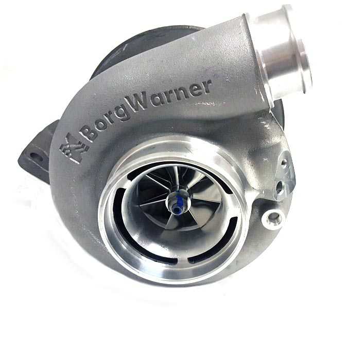 Funk Motorsport Borgwarner S400 turbo blanket covering the turbocharger for heat protection and performance.