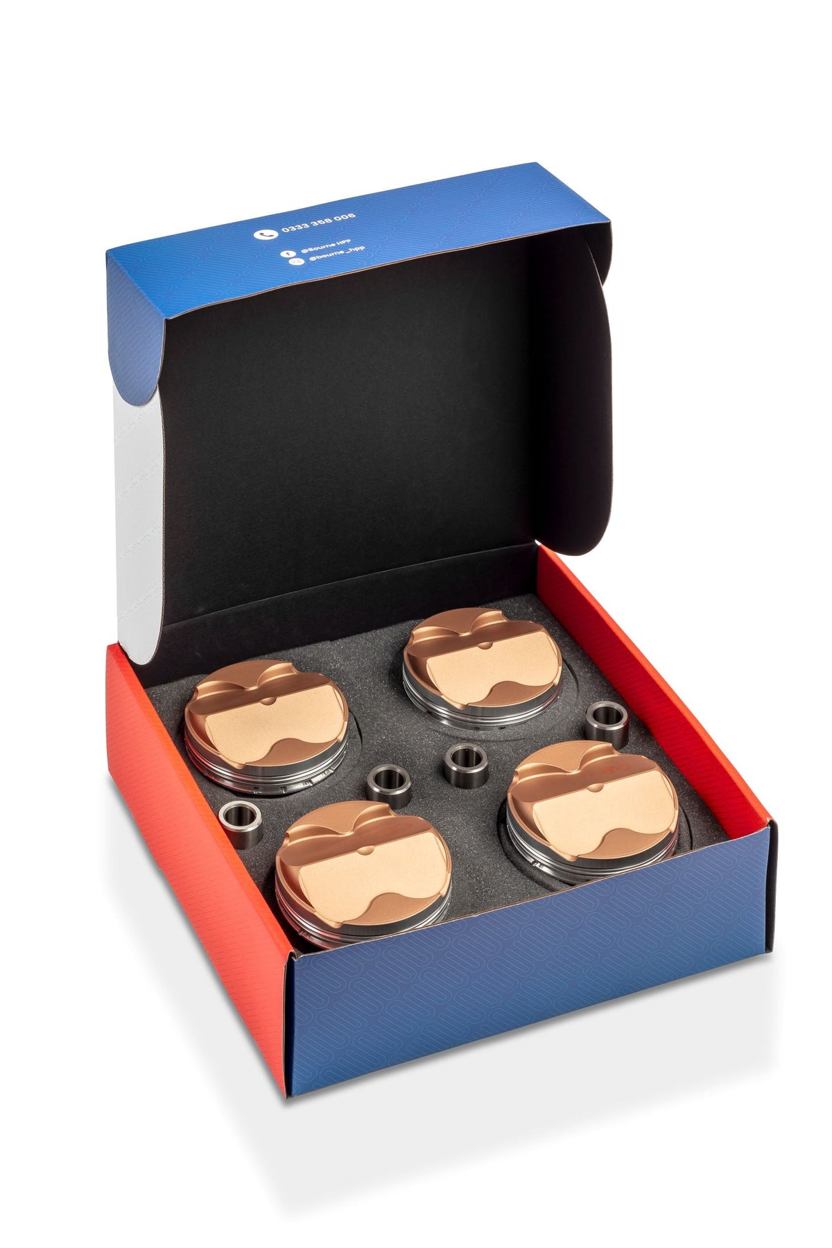 Honda F20C Pistons 9:1CR Double Coated