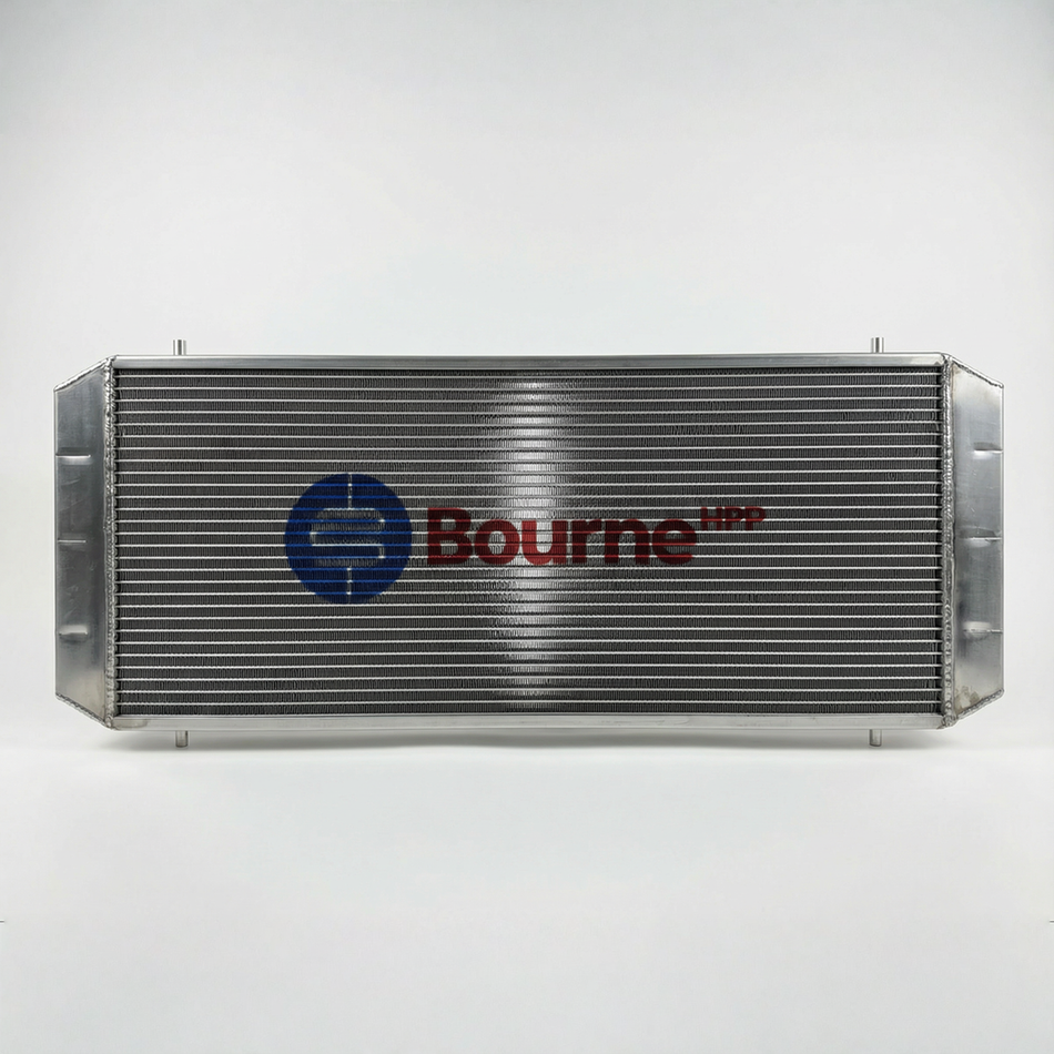 Alloy Car Radiator with Bourne HPP Branding