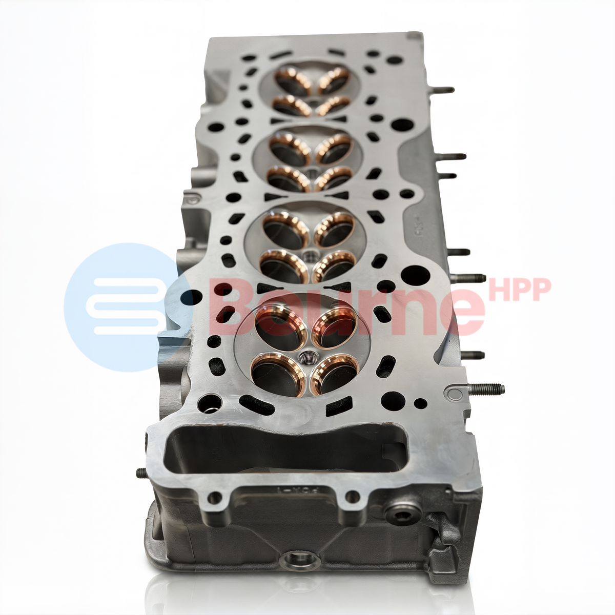 Bourne HPP Honda S2000 Cylinder Head Beryllium Guides and Seats white background