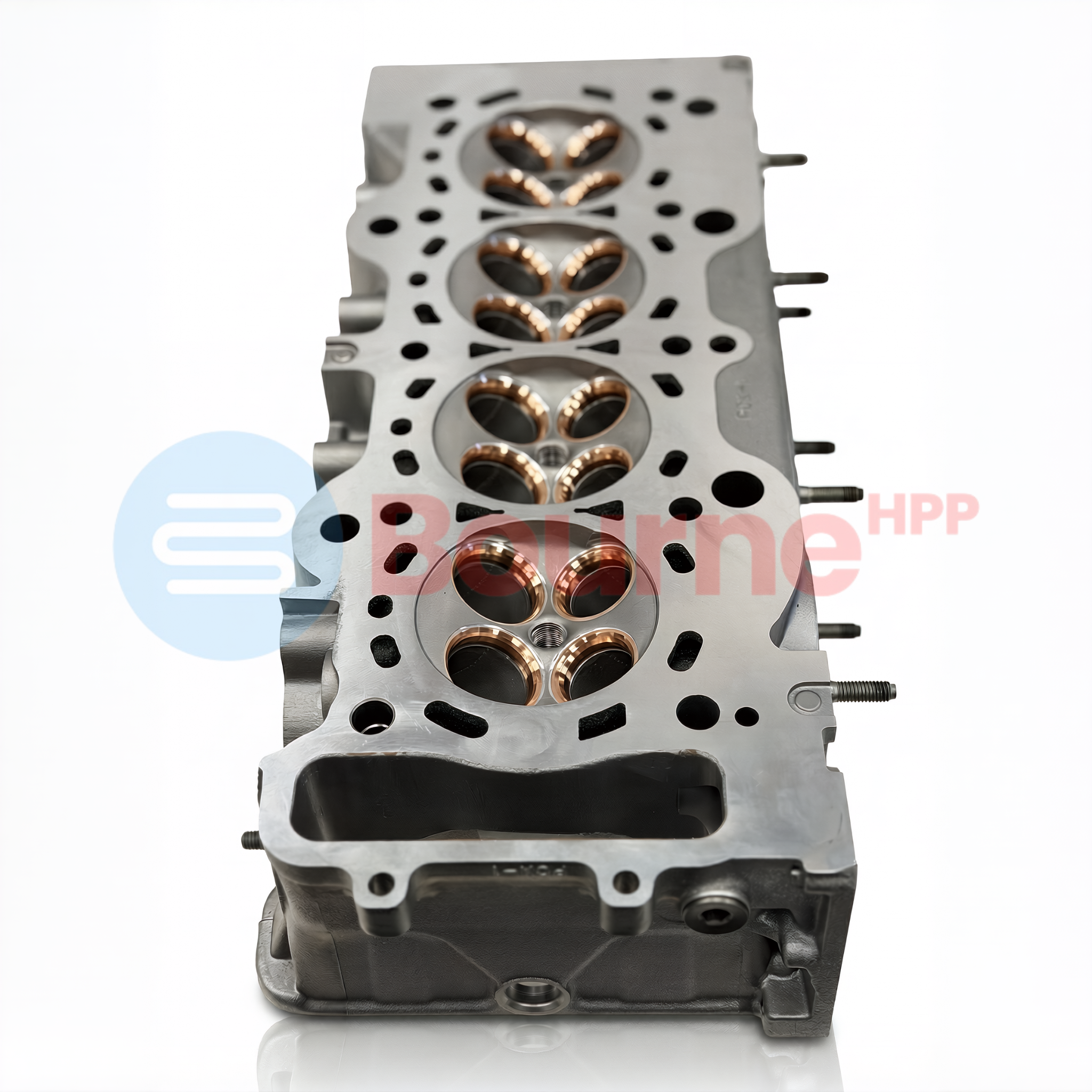Bourne HPP Honda S2000 Cylinder Head Beryllium Guides and Seats white background