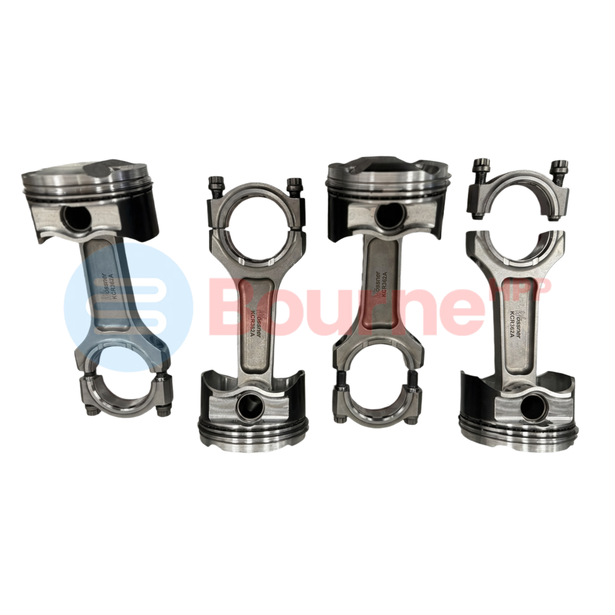 Bourne HPP Wossner Honda K20 Forged Pistons and Rods