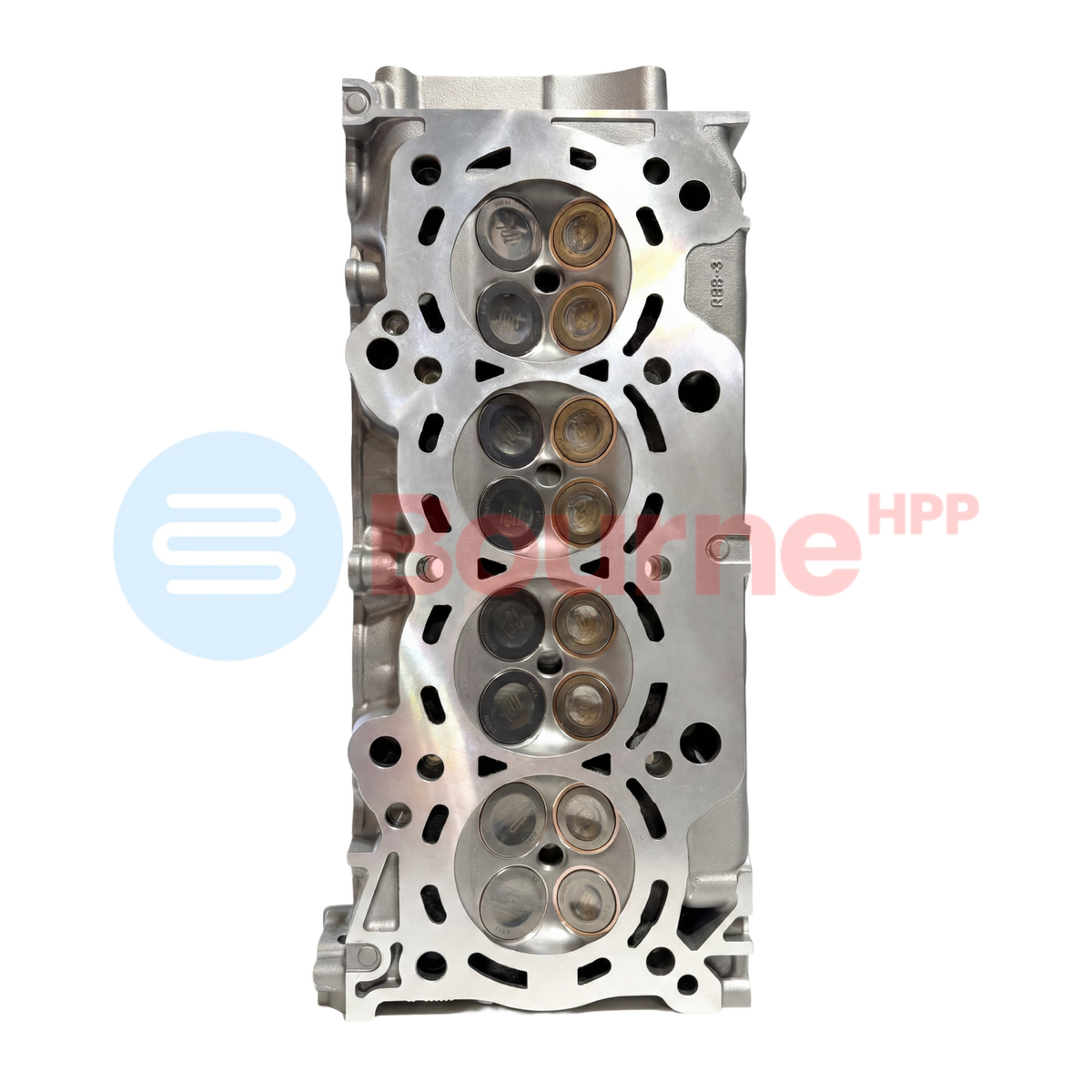 Bourne Honda K24 Complete Cylinder Head back