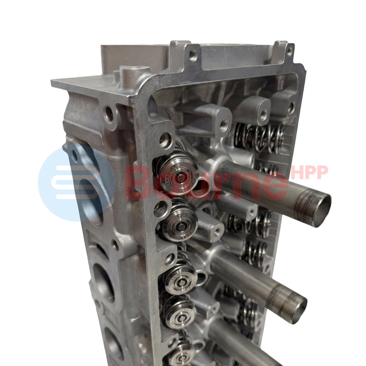 Bourne Honda K24 Complete Cylinder Head close up valves