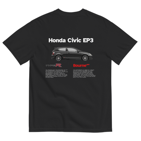 Civic Type R EP3 Graphic Tshirt Bourne HPP Back