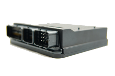 Syvecs GR Corolla ECU connector close-up