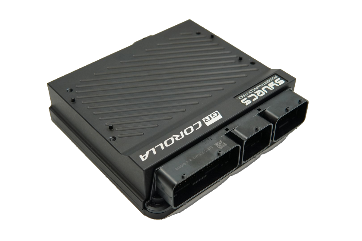 Syvecs GR Corolla ECU with connector ports