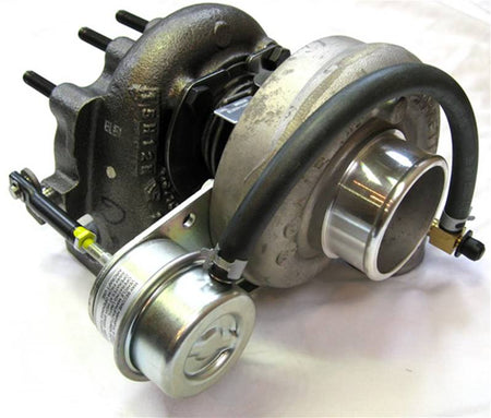 Funk Motorsport Garrett ETC8751 Turbo Blanket wrapped around a turbocharger for heat insulation and protection.
