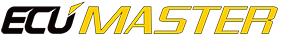 ECU Master logo in yellow on a black background