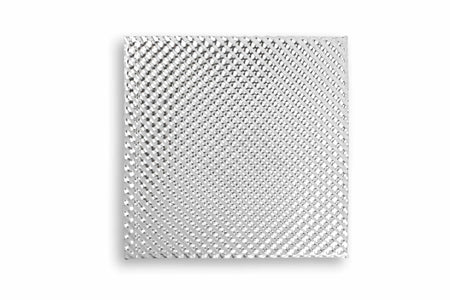 Funk Motorsport Dual Layer Barrier Heat Shield sheeting for exhaust protection, showing reflective, heat-resistant material in a close-up view.