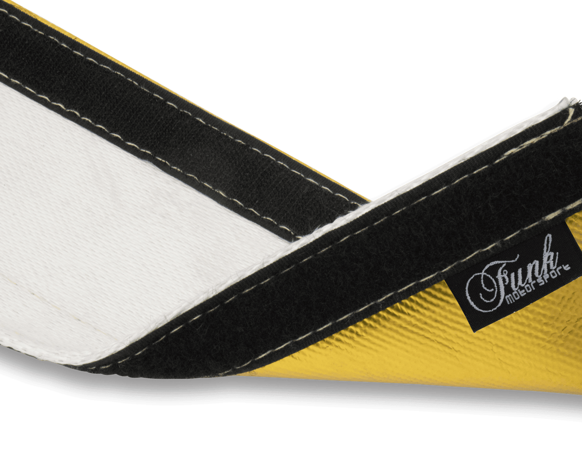Funk Motorsport Gold Velcro Heat Sleeve