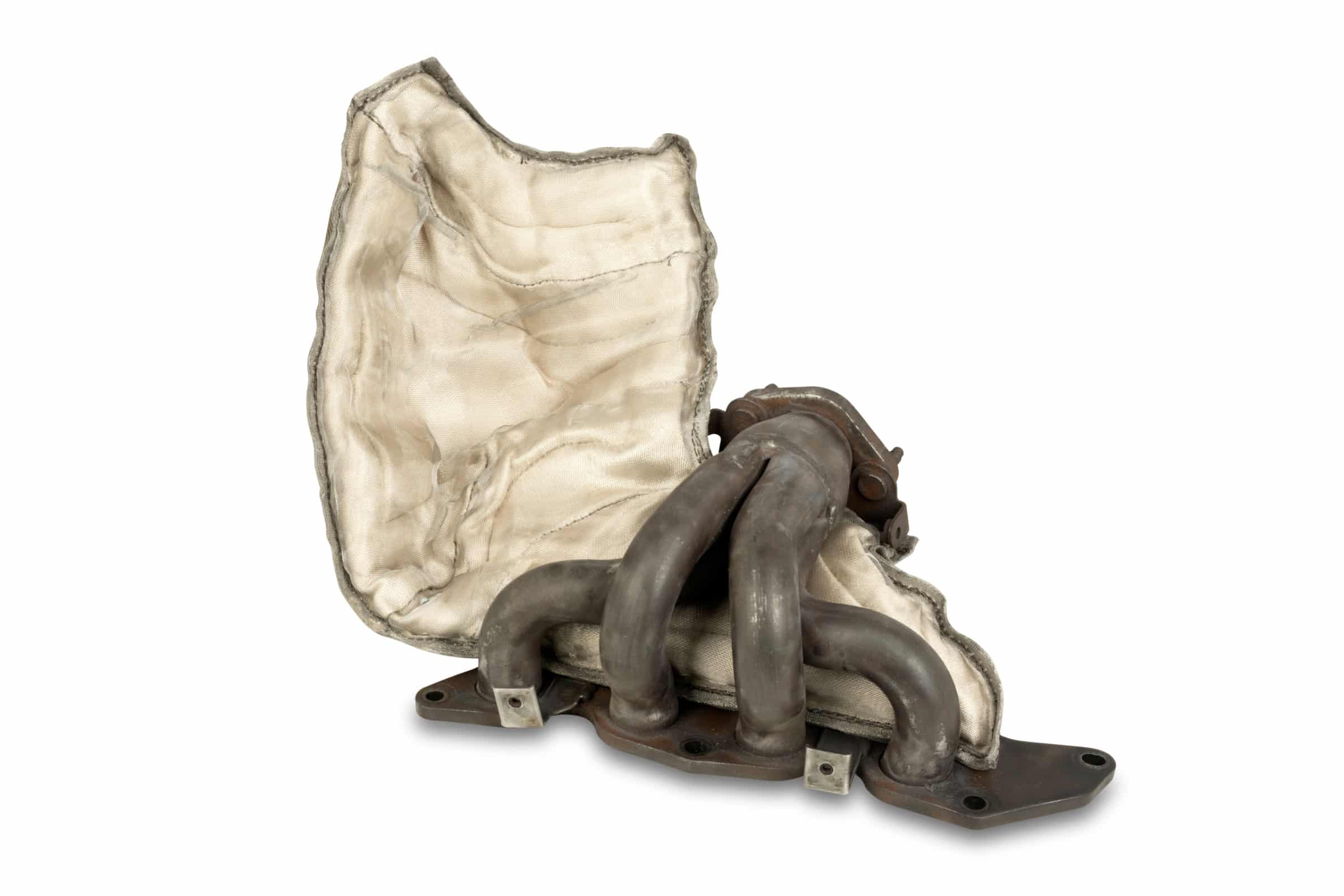 Funk Motorsport Ford Fiesta ST150 exhaust manifold blanket, heat-resistant exhaust protection for improved engine safety.
