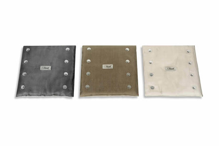 Funk Motorsport exhaust blanket wrap around for exhaust protection, showing a heat-resistant fabric covering a vehicle exhaust system.