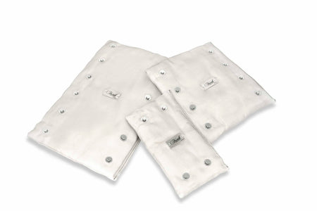 Funk Motorsport exhaust blanket wrap around for exhaust protection, showing the heat-resistant blanket in a close-up view.