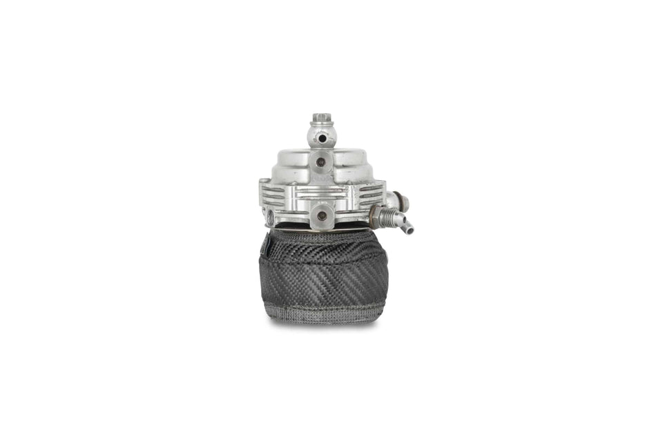 Funk Motorsport external wastegate blanket for wastegate protection, shown in black fabric with branding details.