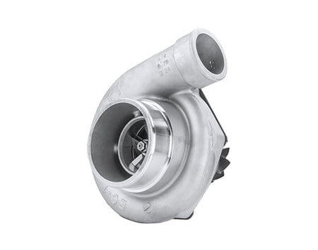 Funk Motorsport Garrett GT3582R Turbo Blanket wrapped around a turbocharger, providing heat insulation and protection.