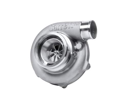 Funk Motorsport Garrett GT3071 Turbo Blanket wrapping around a Garrett GTX3071R turbocharger for heat insulation.