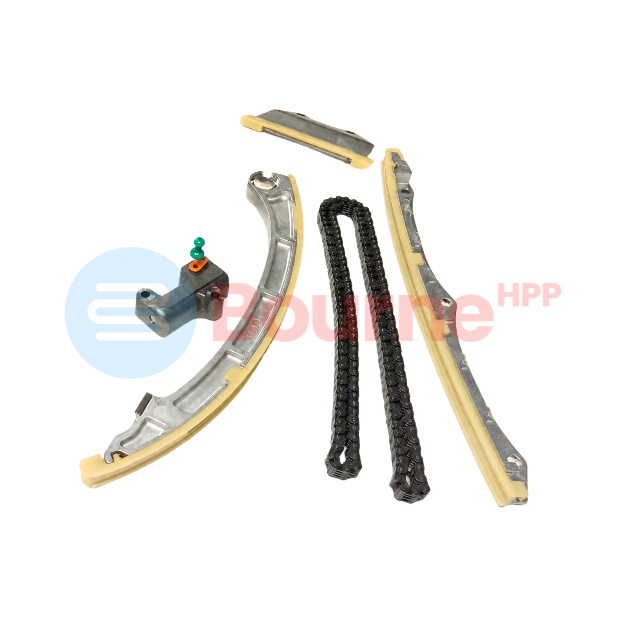 Genuine Honda K20 Timing Chain Kit including guides, tensioner and chain.