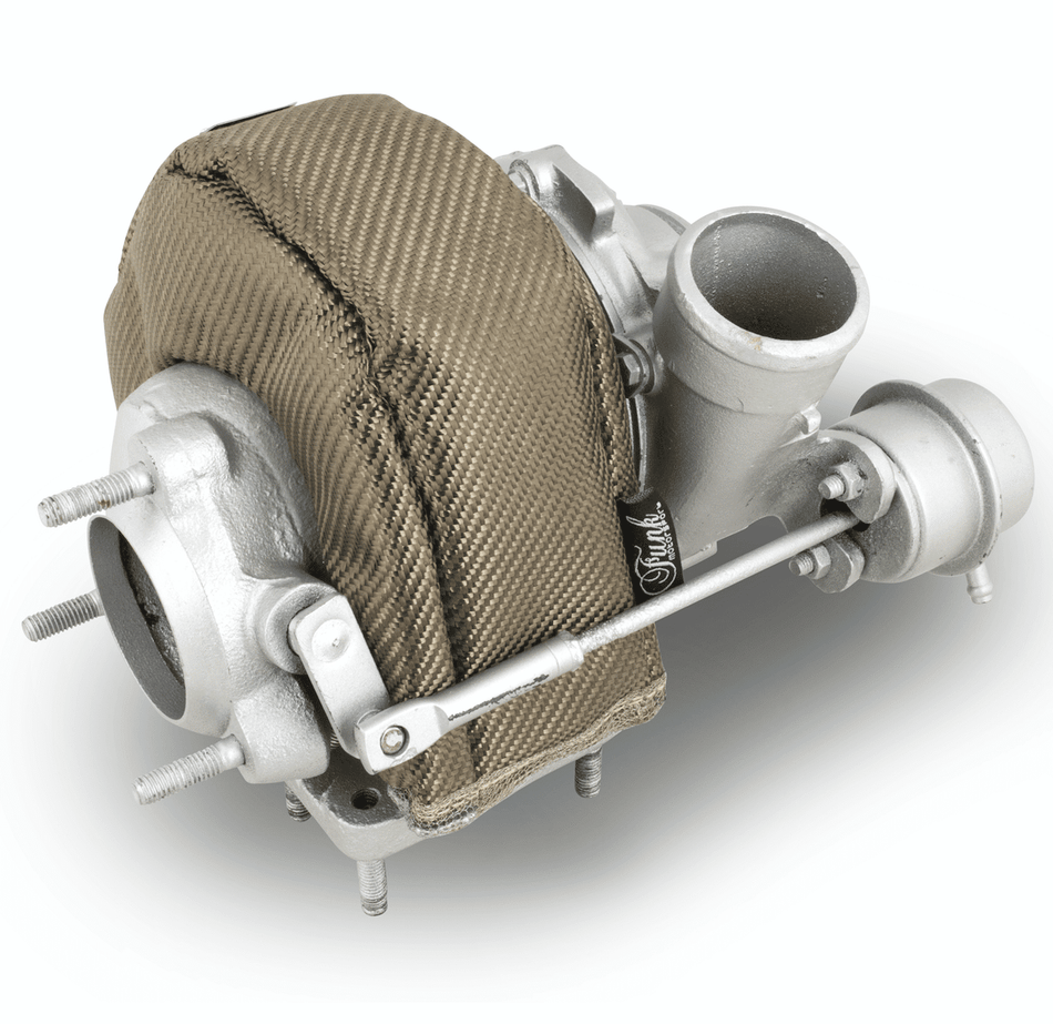 Funk Motorsport Clio 200 EDC Turbo blanket for Renault Clio 200 EDC turbocharged engines, shown in black with branding details.