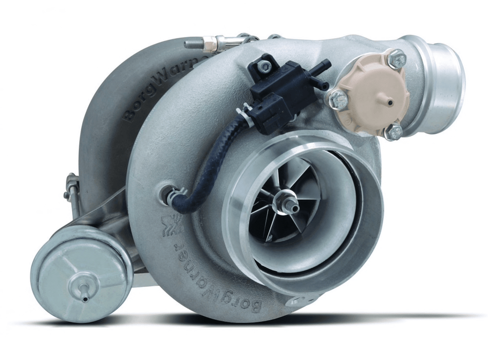 Funk Motorsport Borgwarner EFR 7064 turbo blanket wrapped around a turbocharger to reduce heat and improve performance.