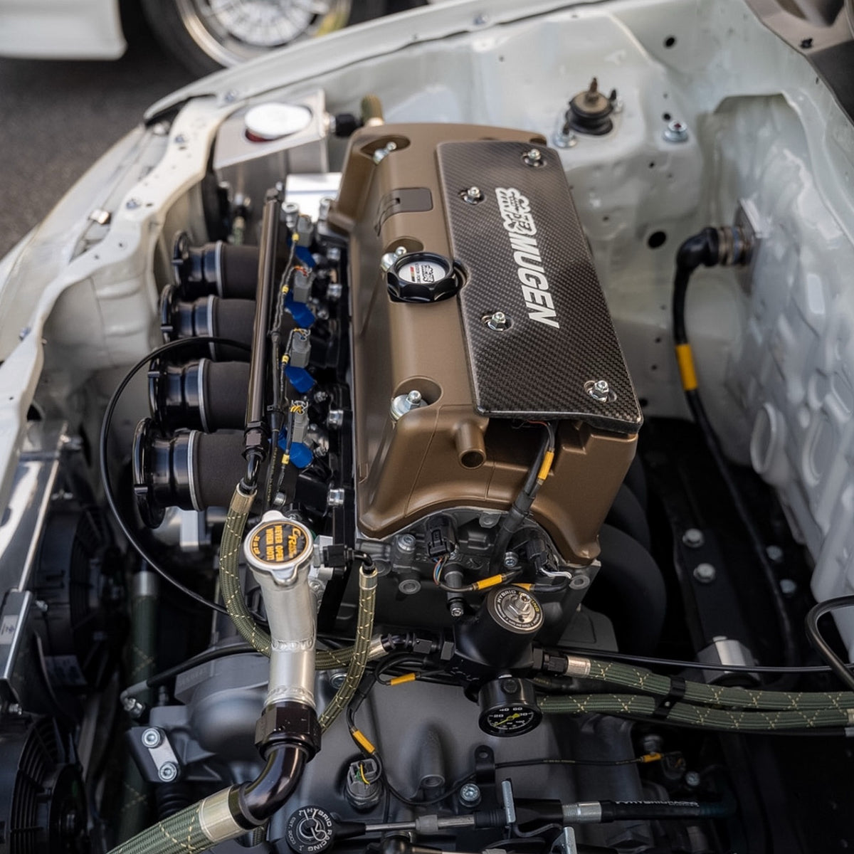 Customise Honda K20A/K24 DC5/EP3 45mm EFI Throttle Bodies - For use with OEM water pump & Fuel Rail