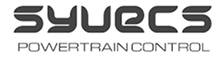 SYUECS Powertrain Control logo on a white background