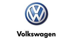 Volkswagen logo on a white background