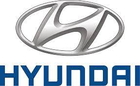 Hyundai logo on a white background