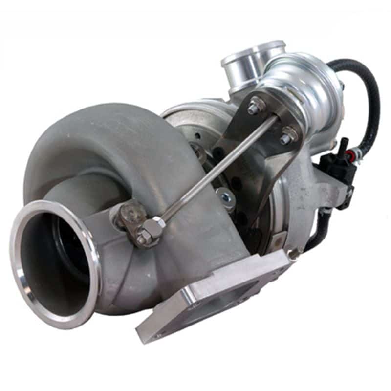 Funk Motorsport Borgwarner EFR 6758 turbo blanket showing heat-resistant fabric and secure fastenings for turbo protection.