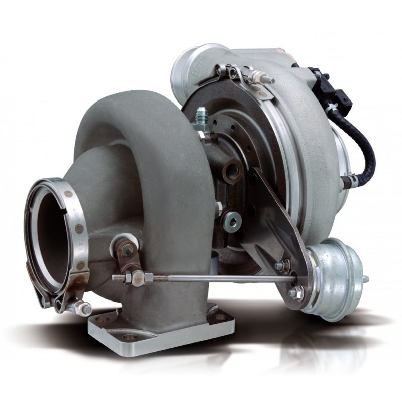 Funk Motorsport Borgwarner EFR 7670 turbo blanket wrapped around a turbocharger for heat protection and insulation.