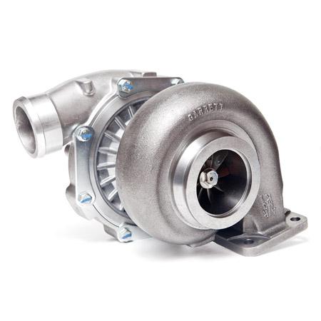 Garrett GT3788R twin-scroll turbo blanket by Funk Motorsport, insulating the turbo for heat reduction and protection.