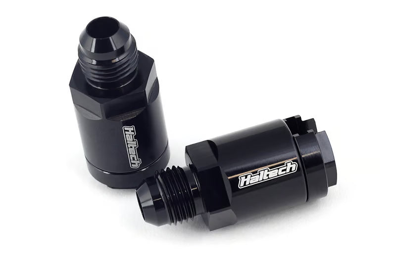 Haltech Flex Fuel Fittings 3/8" GM Spring Lock to -6AN Male automotive accessories, fuel line fitting with spring lock connection
