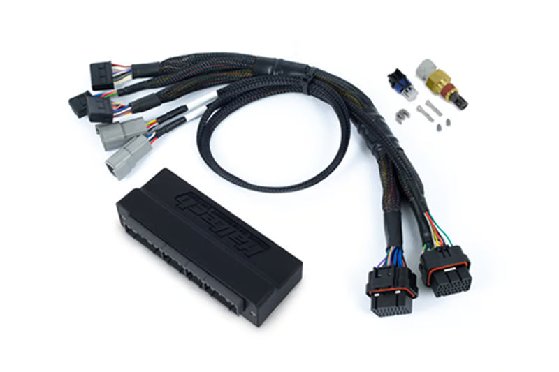 Haltech Nexus S2 Honda OBD-I plug and play adapter harness kit with wiring connectors for easy installation.