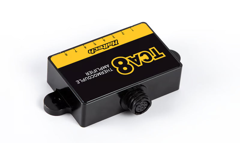 Haltech TCA 8 Eight Channel TCA accessory with multiple ports and connectors for vehicle tuning and control systems.