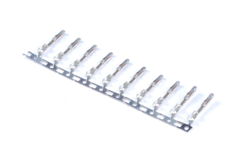 Haltech ECU pins for 8-32 pin TYCO connectors, automotive accessories, close-up of pin connectors for engine management systems.