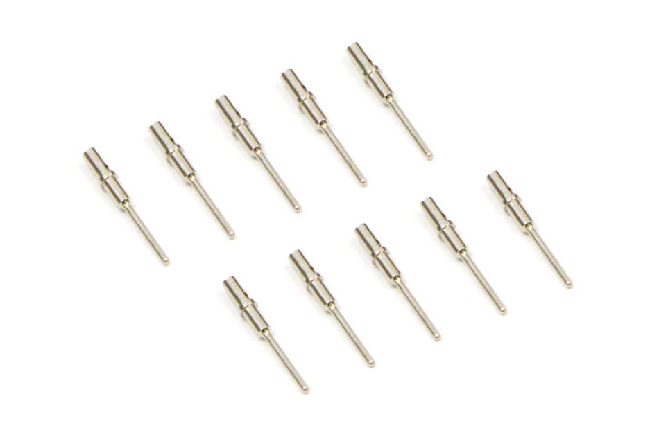 Haltech male pins for Deutsch DTM connectors, automotive accessories, suitable for plug and wiring connections.