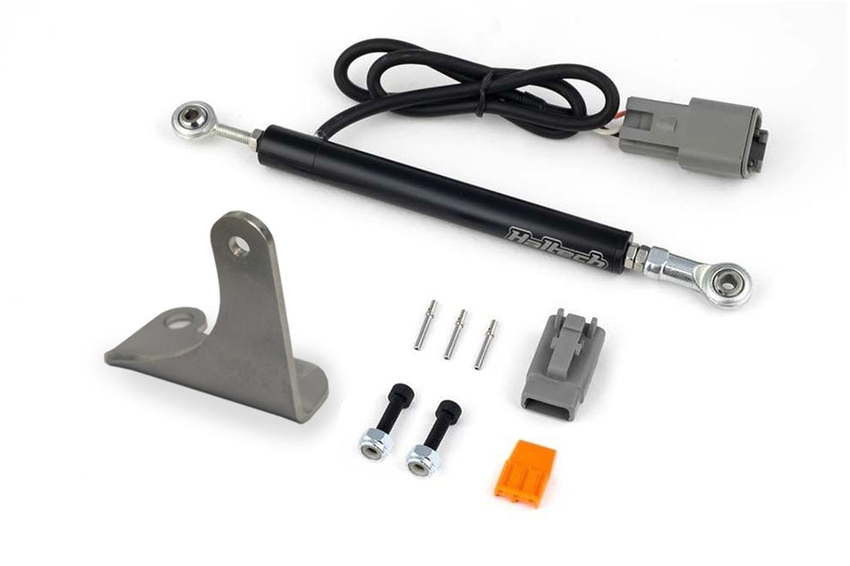 Haltech TH400 transmission selector position sensor kit showing electrical components and wiring for standard case transmission.