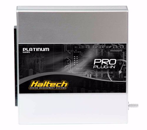 Haltech Platinum PRO Honda EP3 kit for manual transmission, direct plug-in engine management system, with wiring and connectors.