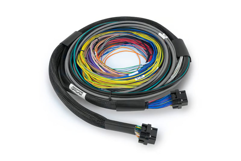Haltech Nexus S3 ECU with 2.5m universal wire-in harness shown, designed for car engine management and electronic control systems.