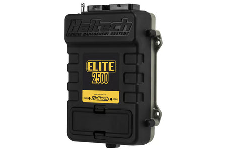 Haltech Elite 2500 universal engine management ECU with 2.5m wire-in harness kit, designed for automotive tuning.